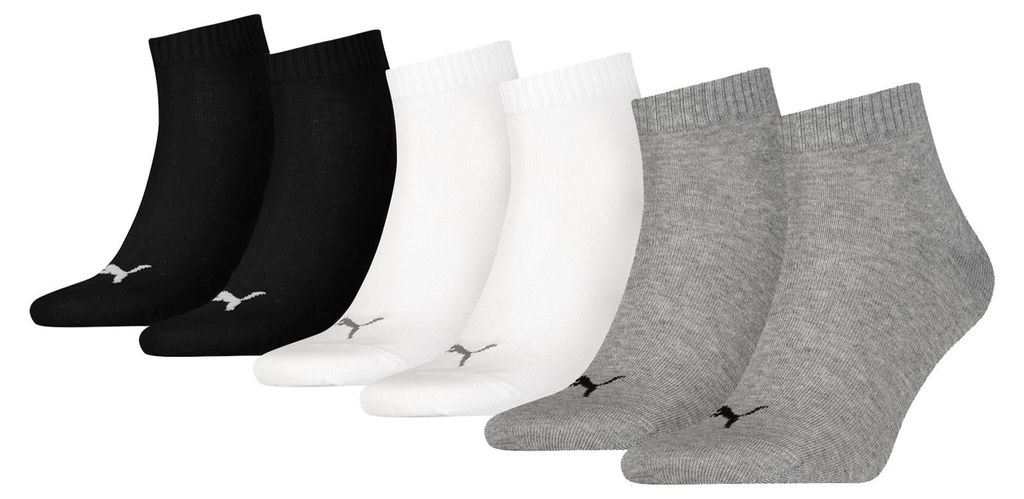 3 Paar PUMA Uni Quarter Socken Produktbild 