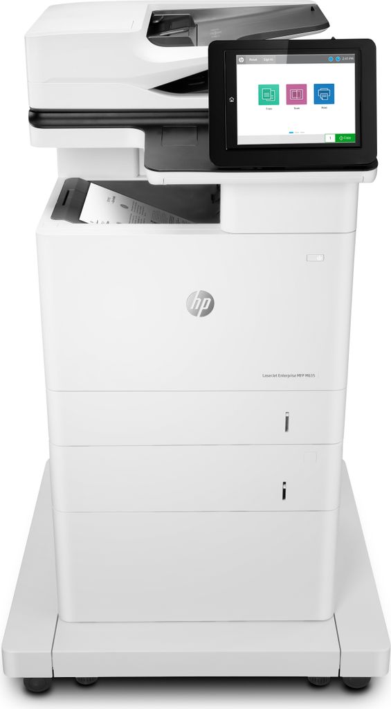 HP LaserJet Enterprise MFP M635fht - Multifunktionsdrucker - s/w - Laser - 216 x 864 mm (Original) - A4/Legal (Medien) - bis zu 61 Seiten/Min. (Kop...