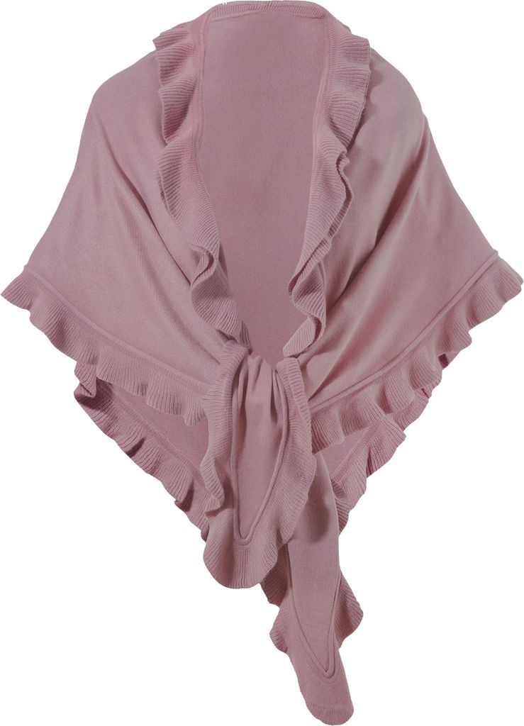 Poncho Damen Strick Wolle Trachtenumhang Cape Winterumhang Produktbild
