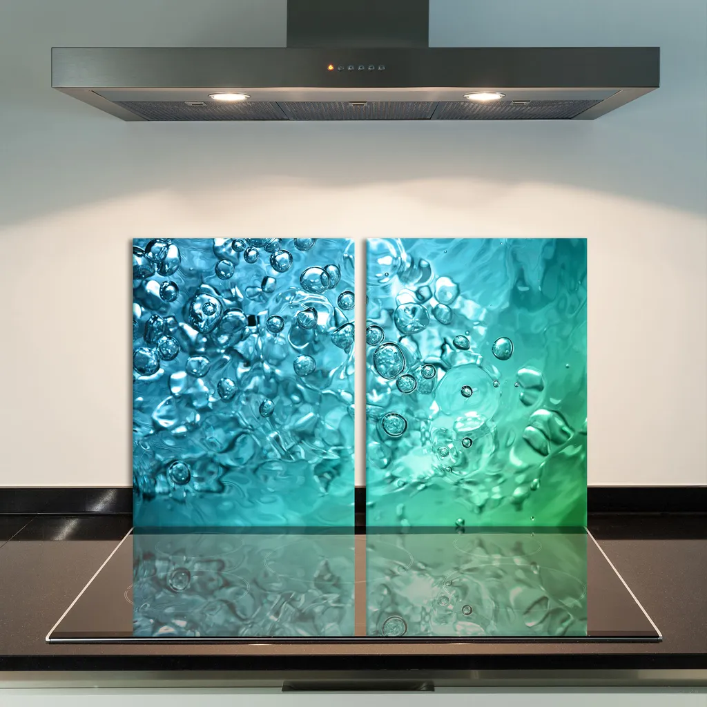 Copertura Piano Cottura Natural Blue 2 Pezzi 40x52 | Cucina Ordinata - 11