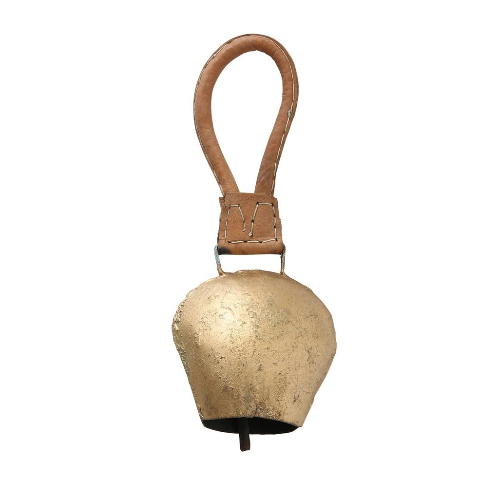 Boltze Dekoanhänger Kuhglocke,Glocke, L 25 cm, H 6 cm, Produktbild 