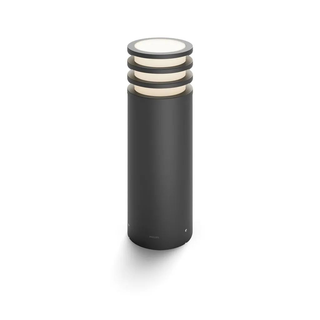 Lampe de socle Philips Hue Lucca étanche IP44 avec lumière connectée