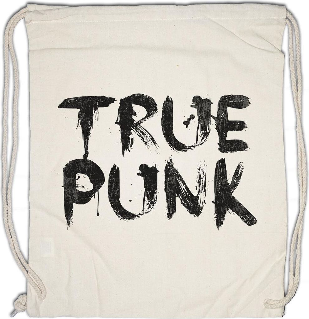 Urban Backwoods True Punk, Turnbeutel, Farbe: Beige