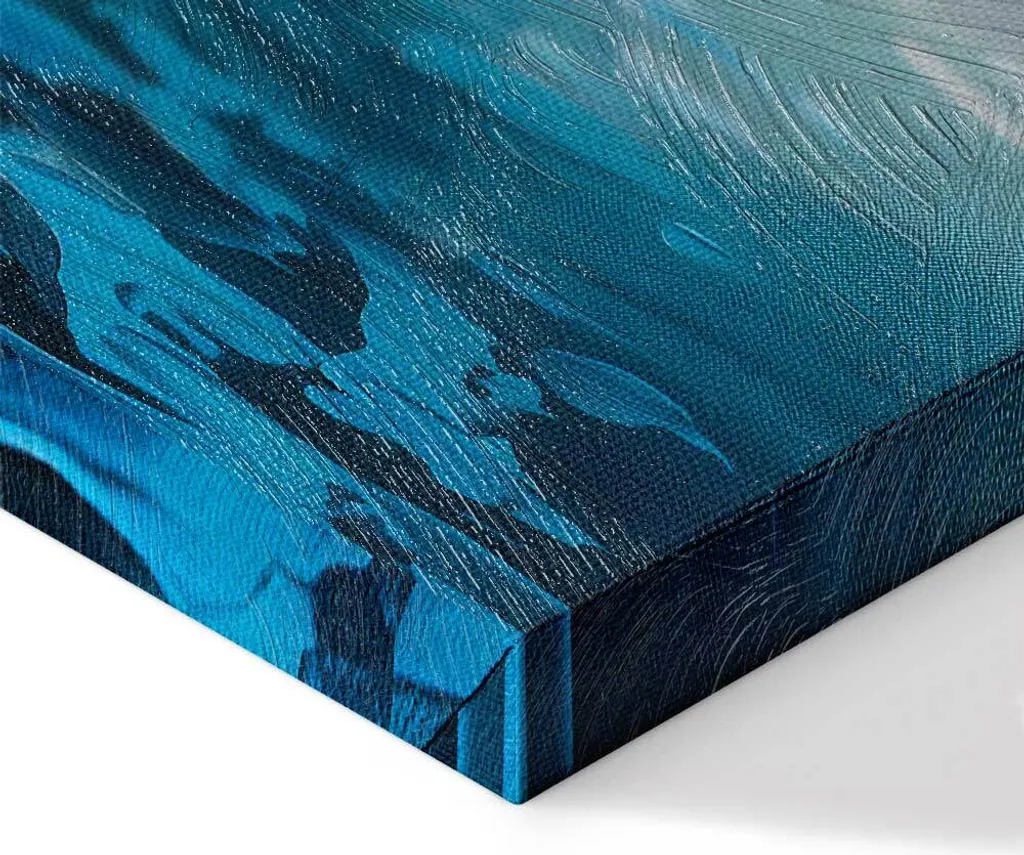 murando - Set di quadri Handart Elegante motivo animale stampa d'arte 80x60cm 2 pezzi ciascuno 40x60cm Collage 2er Pile con Gel acrilico rivestito Wall Art Tela Immagini Decorazione - Colore scuro g-C-10199-b-a - 7
