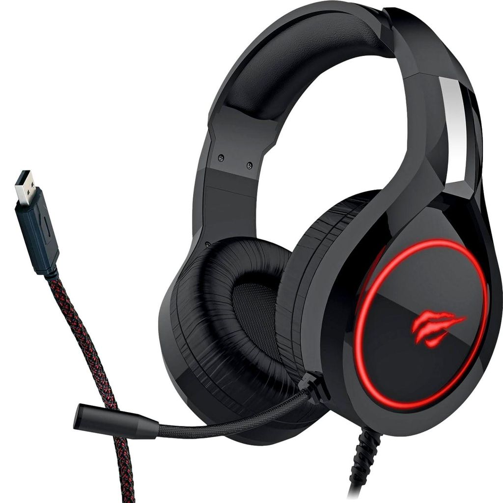 Schwaiger USB Gaming Over-Ear Headset Kopfhörer Mikrofon Produktbild 