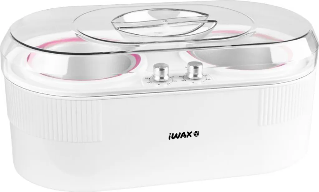 Appareil chauffe-cire double bac professionnel Iwax 400W 1200ml total