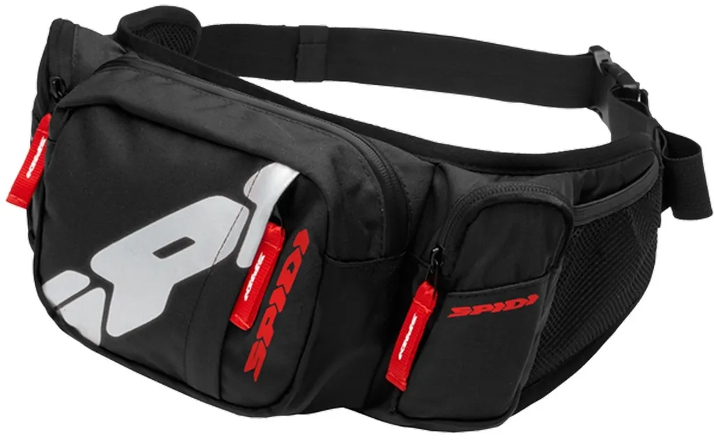 Marsupio Spidi 3.0 Belt Bag Nero - Protezione Tenax per Off-Road e Tour