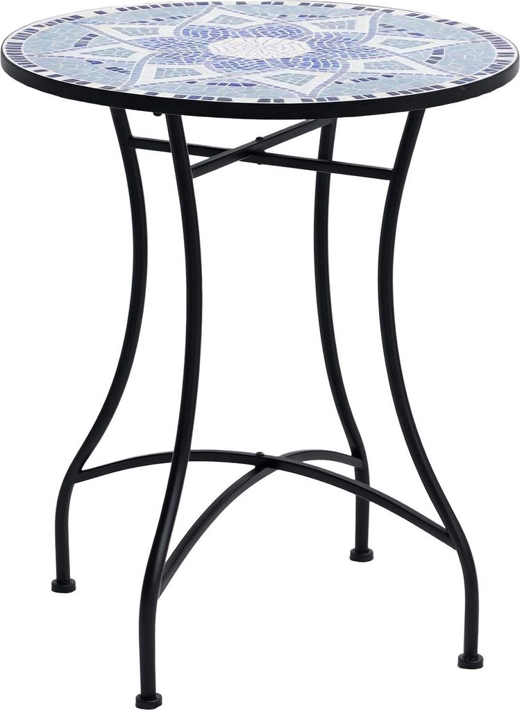 Stół ogrodowy Outsunny Ø60 x wys.71 cm, odporny na warunki Zdjęcie produktu 