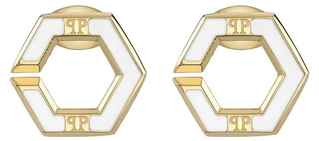 Philipp Plein PJREA17EU Boucles d'Oreilles Legacy 1,4cm pour Femmes