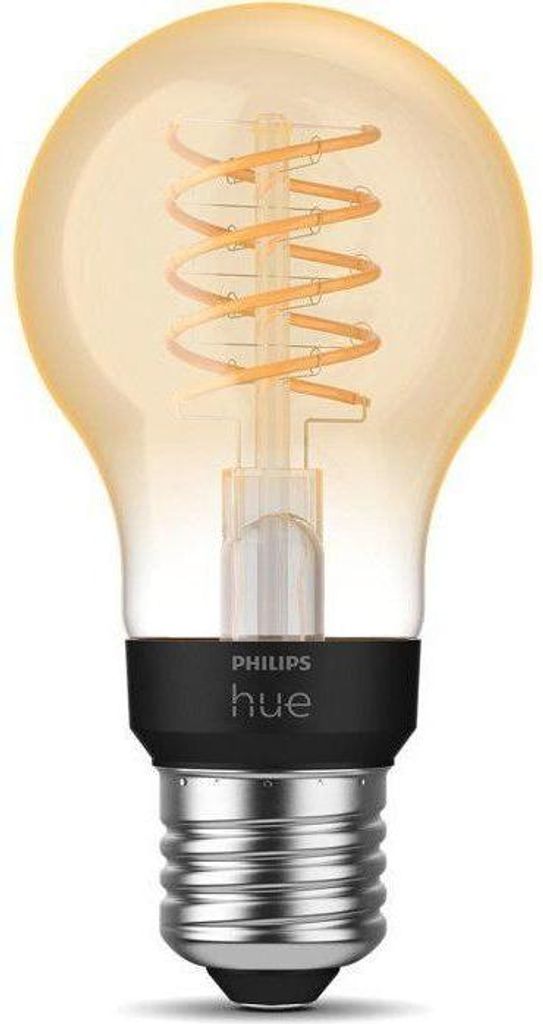 LED Lampe, Philips Hue, E27, Filament, Vintage Look, Dimmbar, Smart Lampe