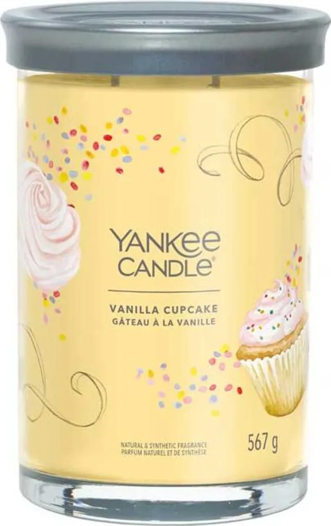 Yankee Candle - Candela Vanilla Cupcake Signature Tumbler - Candela profumata 567,0g - 5