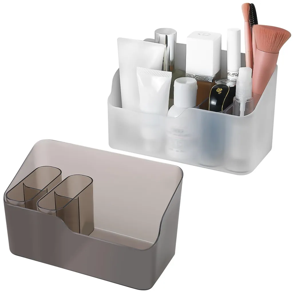 Organiseur de coiffeuse modulable avec 2 séparateurs et design étanche