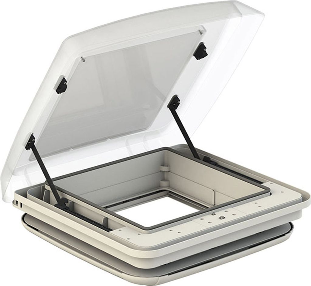 Dachfenster Fiamma Vent F pro 40x40cm Dachhaube Dachluke für Wohnmobil, Wohnwagen, Kastenwagen, Camper Ausbau Oberlicht