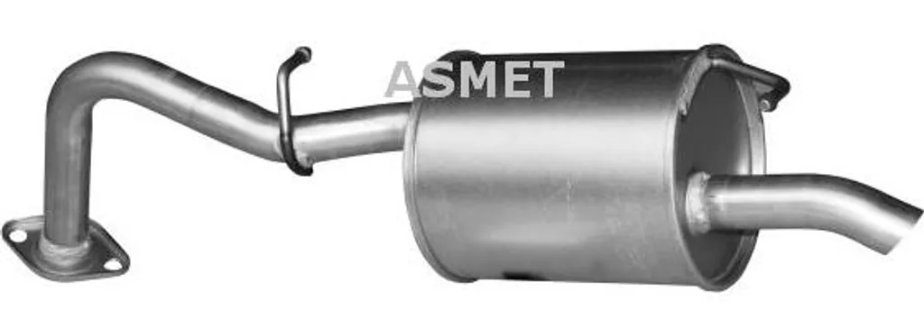 Silencieux arrière ASMET 20020 : stop au bruit d'échappement sur Yaris