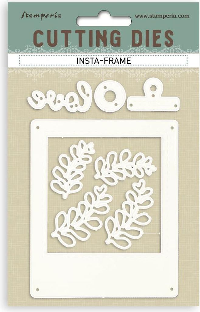 Stanzform für Papier - Stamperia - Insta frame rahmen insta