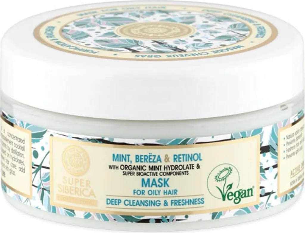 Offerta Natura Siberica Maschera 400ml Capelli Grassi Menta