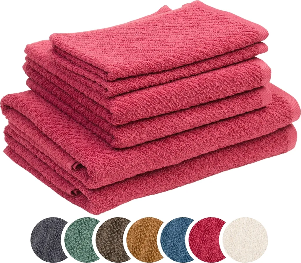 Sleepling Liebling Set Asciugamani Tech-Red - Massima Efficienza