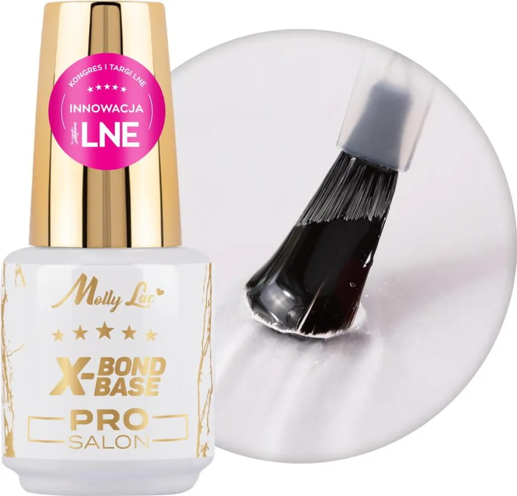 Base X-Bond MollyLac 15g - Adhérence Maximale HEMA Free Manucure