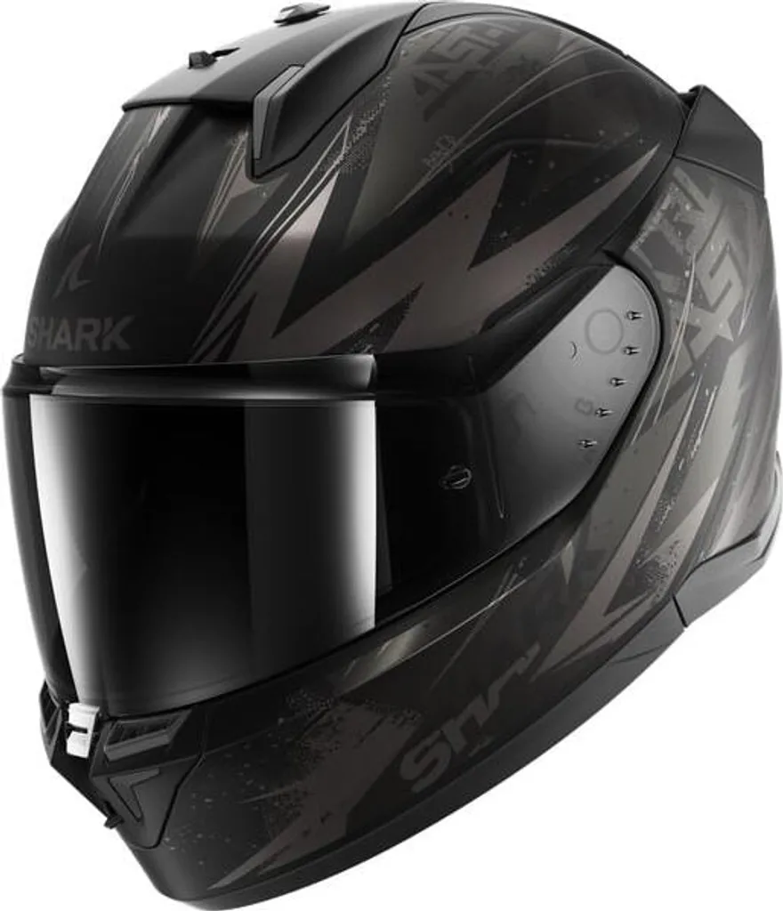 Casque Shark D-Skwal 3 Blast-R XXL Noir Mat pour Route et Ville