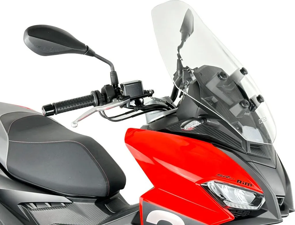 Bulle Wscrn Tour Aprilia SR GT Clear - Pare-brise Haute Protection