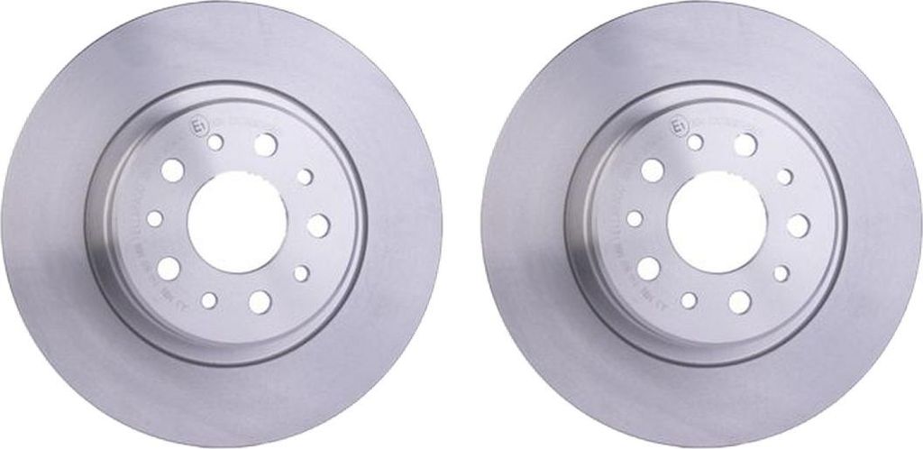 2 Bremsscheiben voll Ø 59 mm 10 mm HELLA passend für u.a. Produktbild 