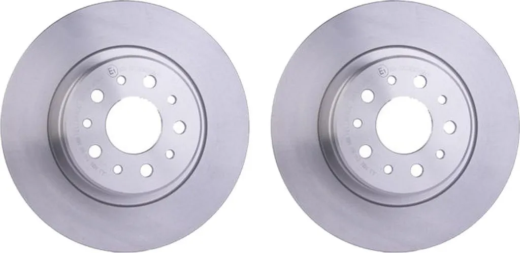 Paire de Disques de Frein Arrière HELLA 8DD 355 108-731 Qualité OEM