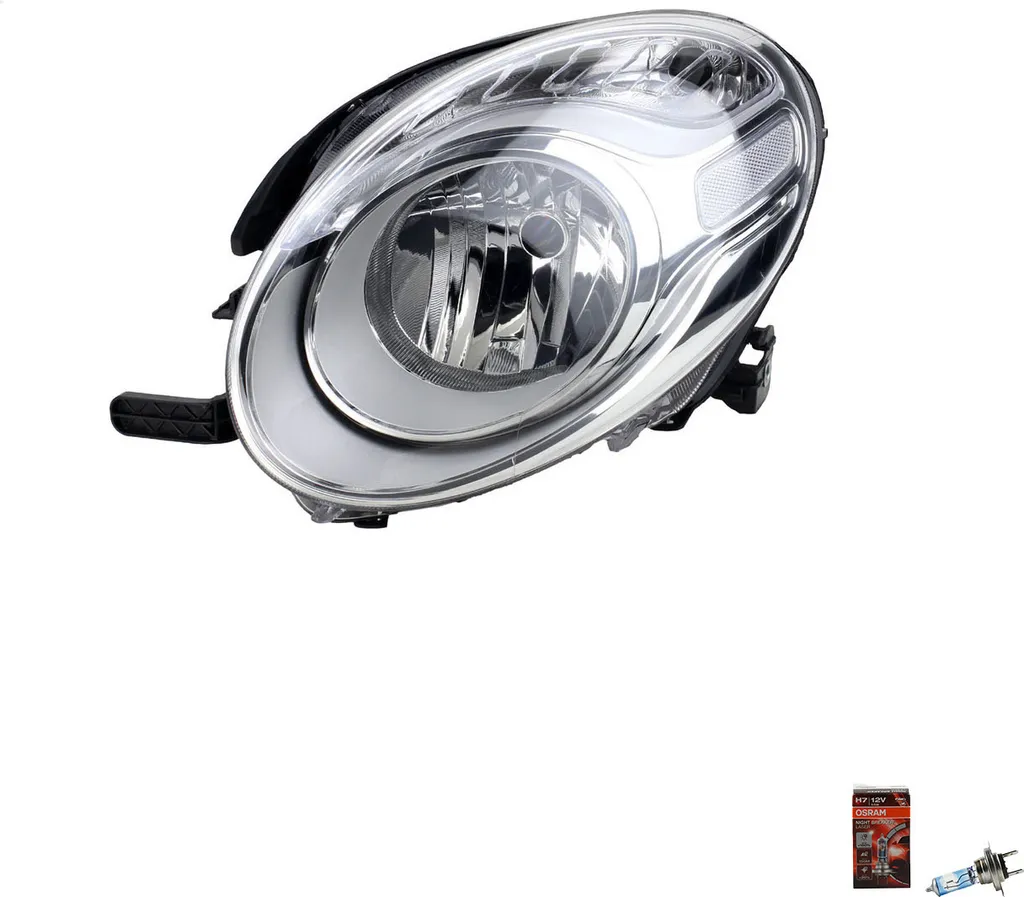 Johns, Fari + Osram Night Breaker Laser adatto per Fiat 500L 09/2012- & Left 51883593 0000051883593