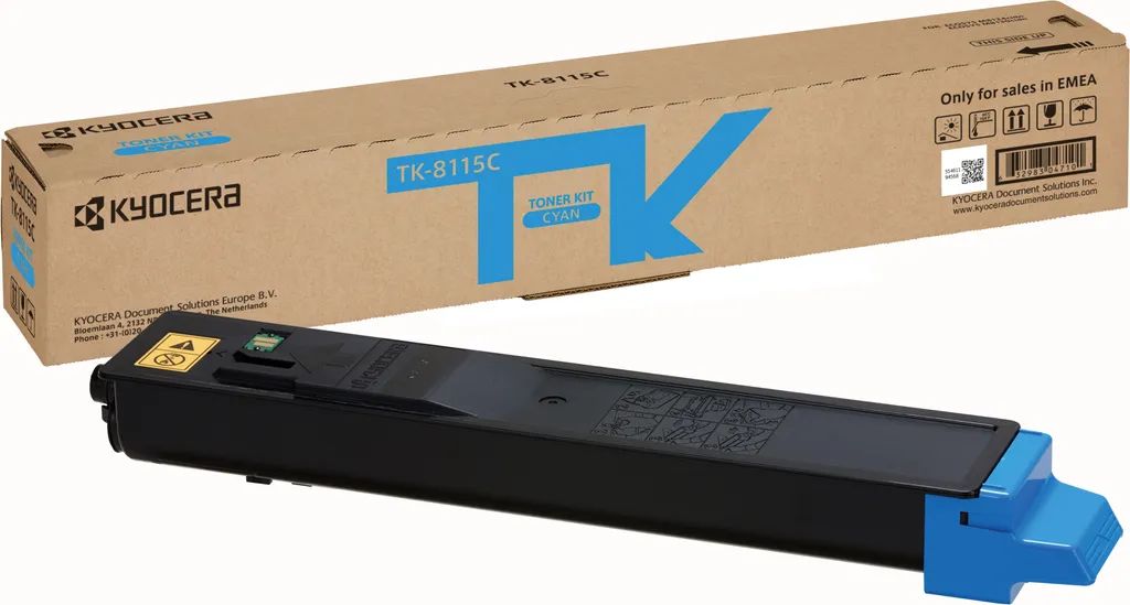 Toner Kyocera TK-8115C Ciano Originale | Efficienza per ECOSYS M8130
