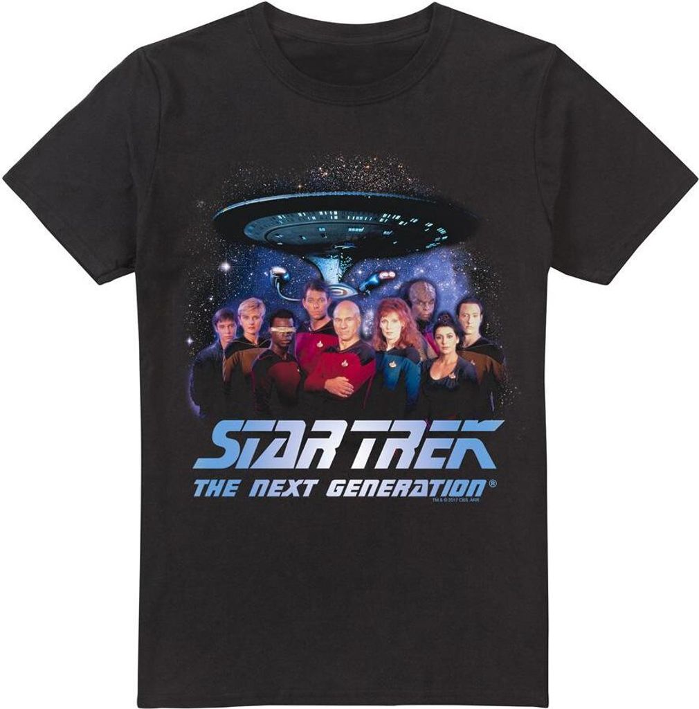 Star Trek - T-Shirt für Herren TV13558 (M) (Schwarz)