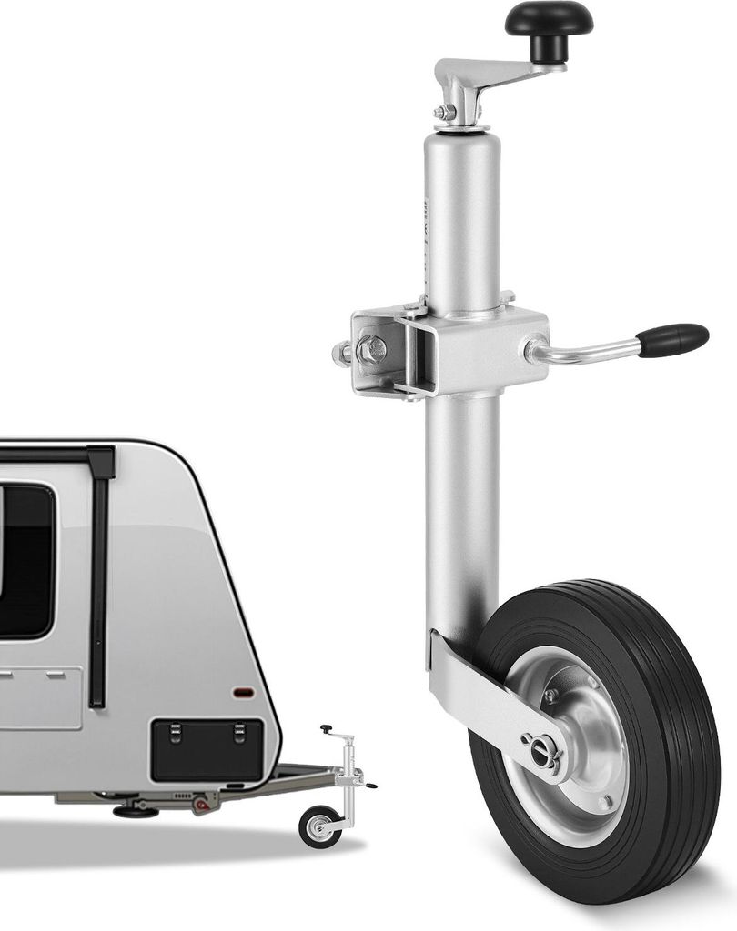 Roue jockey VEVOR jusqu'à 150 kg de charge, roue avant Image du produit 