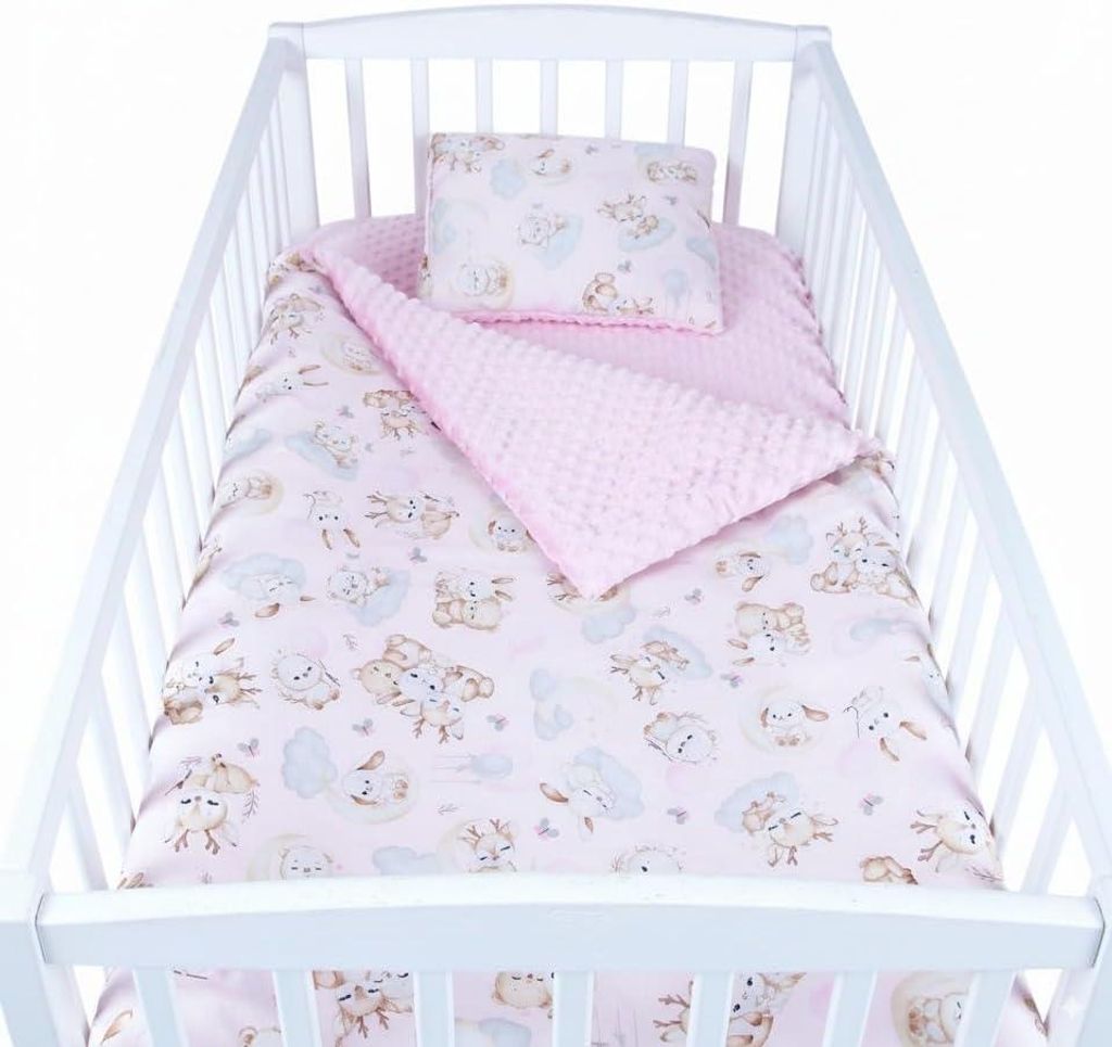 Babylux Babydecke 75x100 cm mit Kissen 30x35 cm – Produktbild 
