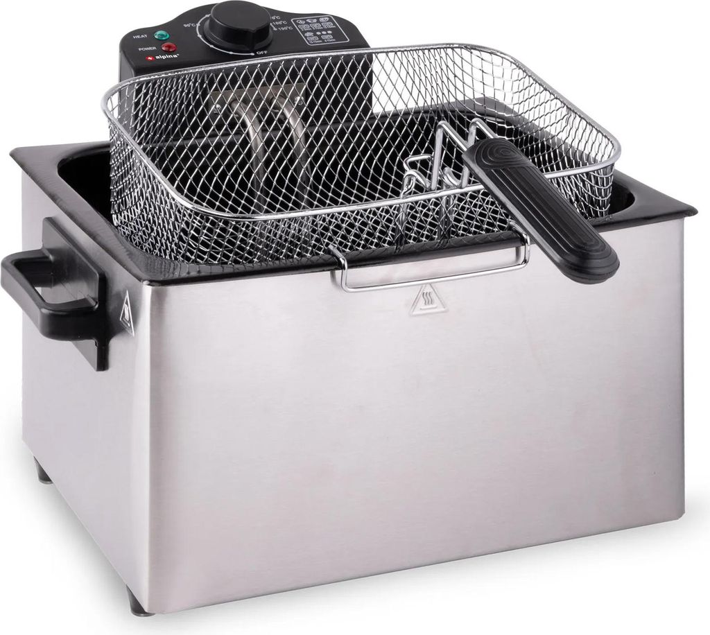 alpina Double friteuse 5L WJ-801 - Friteuse avec huile 200W Image du produit 