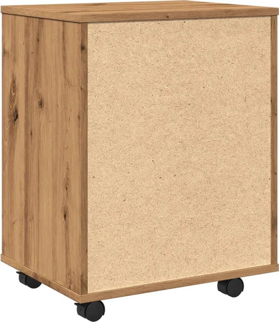 Mobiletto Contenitore Artisan Oak vidaXL | Ideale Home Office - 7