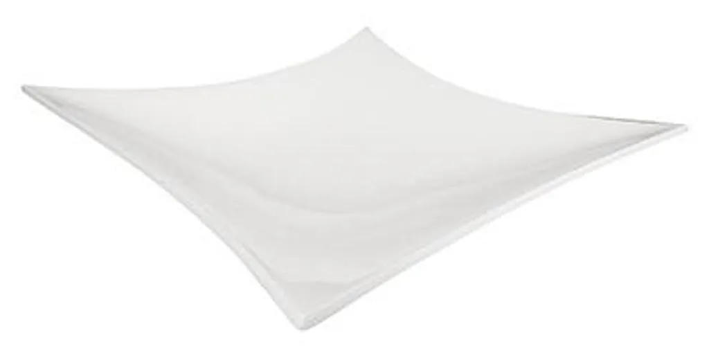 Applique murale LED blanche 45x45x11cm design moderne pour salon épuré