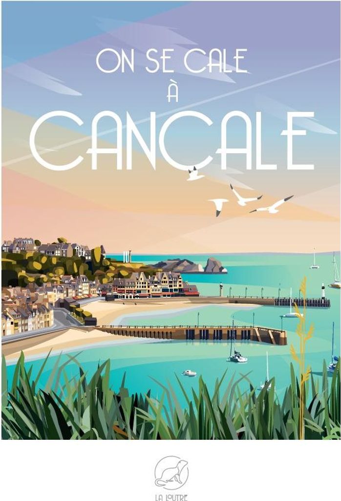 La Loutre Puzzle 1000 Teile - On se Cale à CANCALE Puzzlespiel