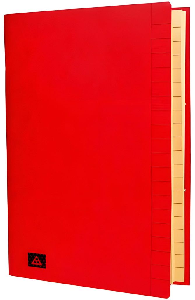 RNK Ordnungsmappe DIN A4 rot 245x345mm Gummizug
