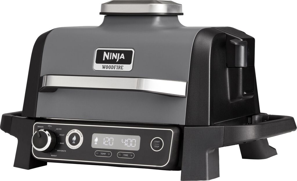 HAIWILL 2 stuks grillrooster van roestvrij staal voor Ninja Woodfire elektrische grill en rookoven, barbecue-accessoires, compatibel met Ninja Wood Fire OG701EU OG751EU 7-in-1 outdoor grill