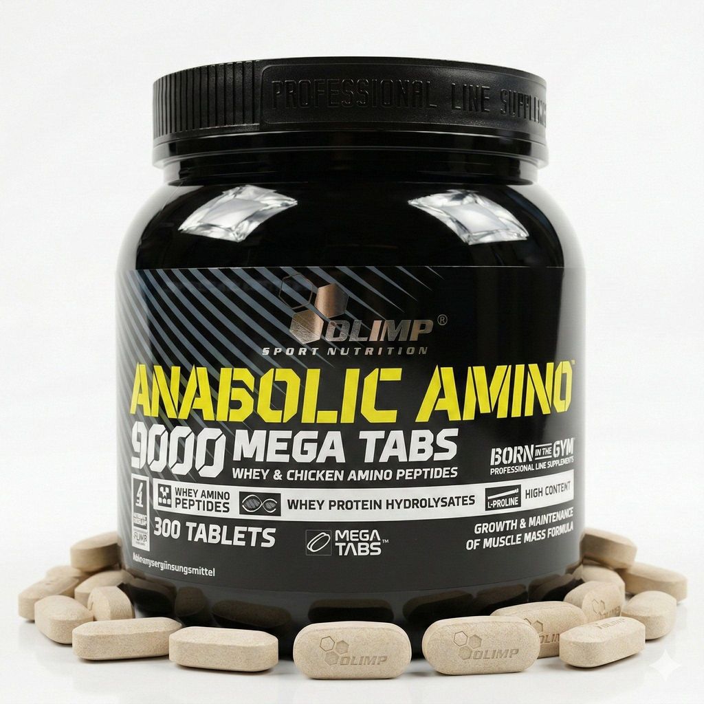 Olimp Amino 9000 Mega Caps - 300 Tabletten Produktbild 