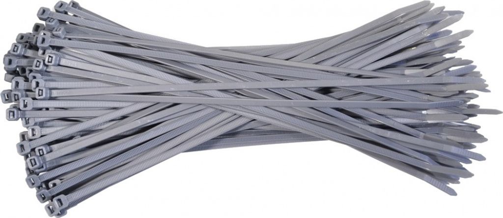 Kabelbinder Selfit 3,5 x 200 mm 20 kg grau