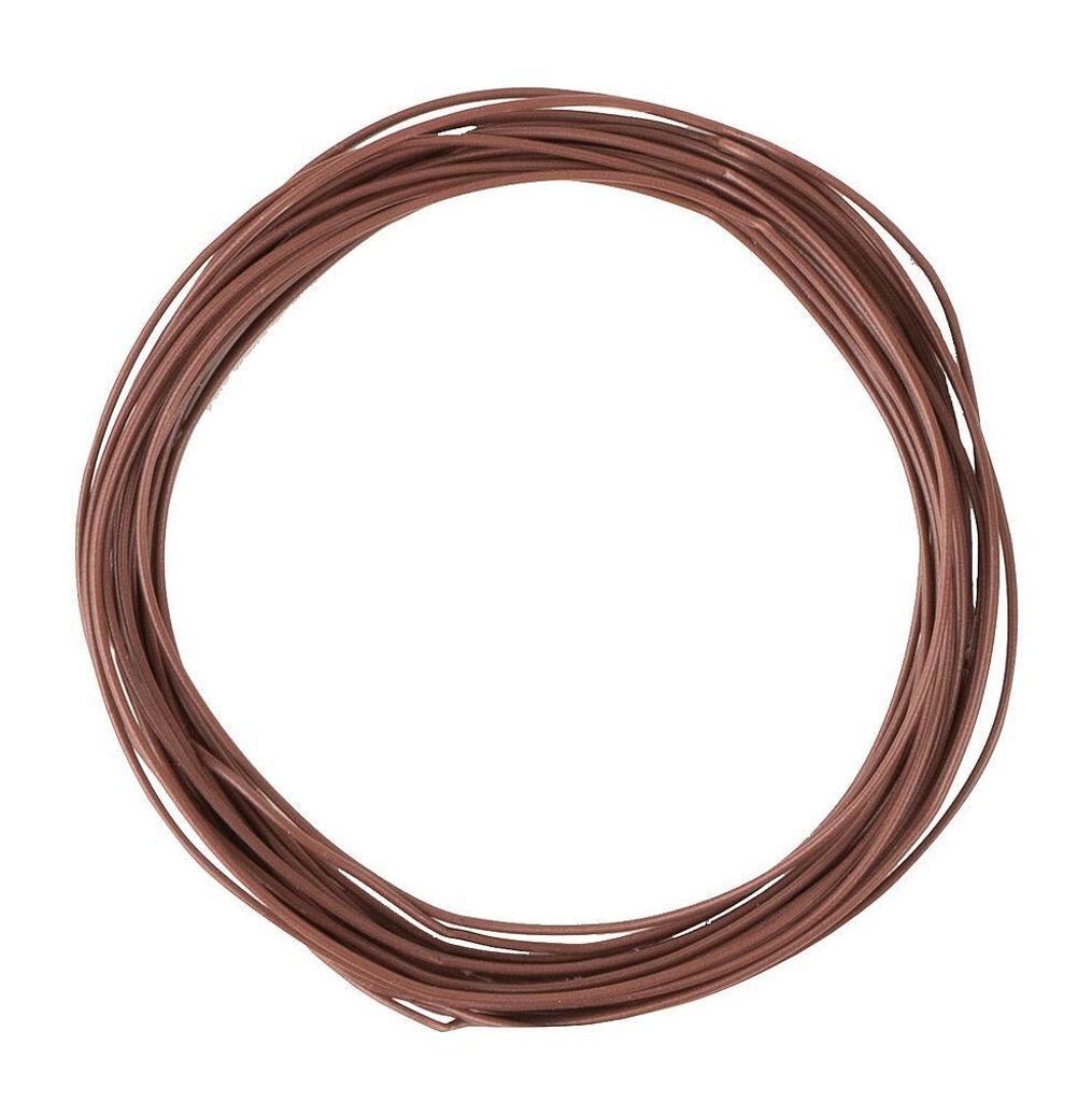 Faller Car System 163788 - H0, TT, N, Z Litze 0,04 mm², braun, 10 m - Neu