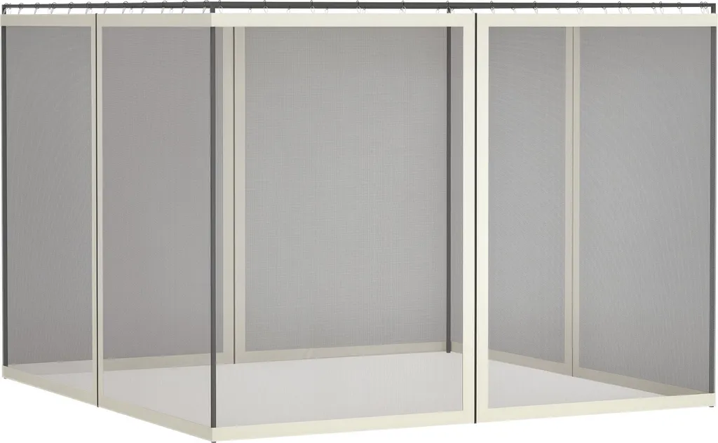 Moustiquaire de Pavillon 3x4 m pour Repas en Extérieur sans Moustiques