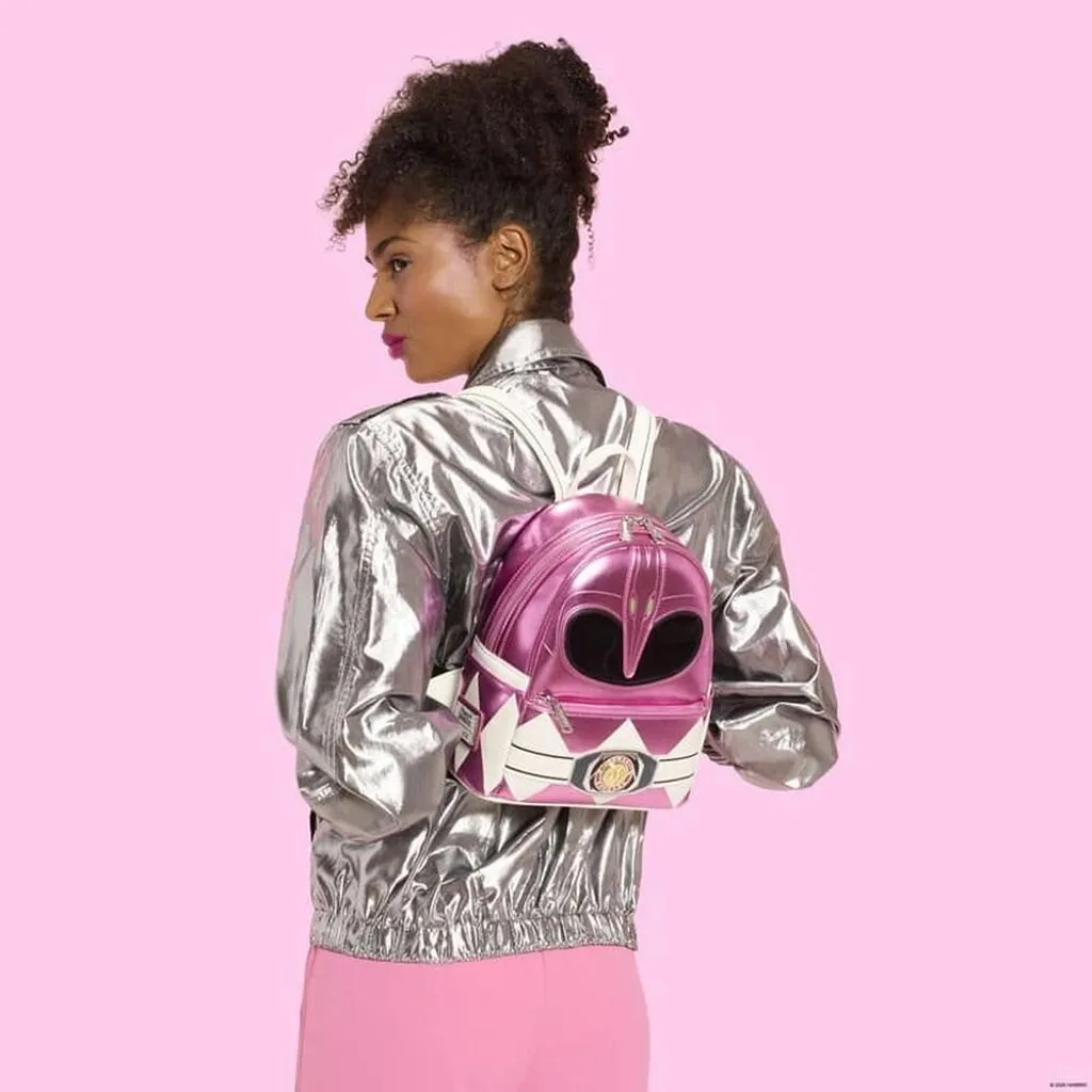 Mini-sac à dos Hasbro par Loungefly Pink Ranger - Édition Power Rangers