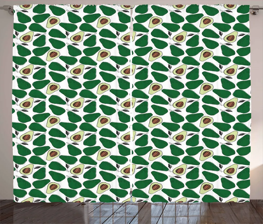 Tenda Rustica Avocado ABAKUHAUS 280x245 cm: Stile Verde Smeraldo Unico