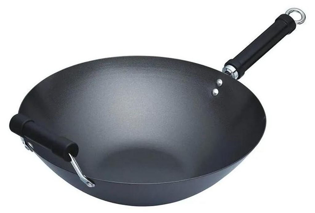 Kitchencraft Wof Oriental 36 Cm Wok Schwarz  Schwarz One Produktbild 
