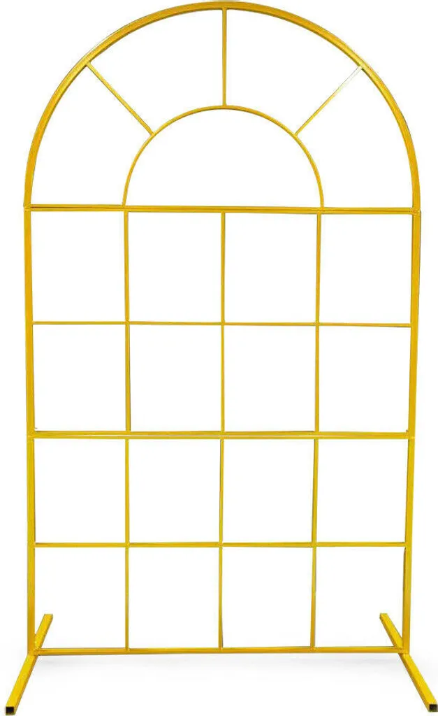 Arche de Jardin en Fer Forgé pour Mariage et Décoration Florale 240cm