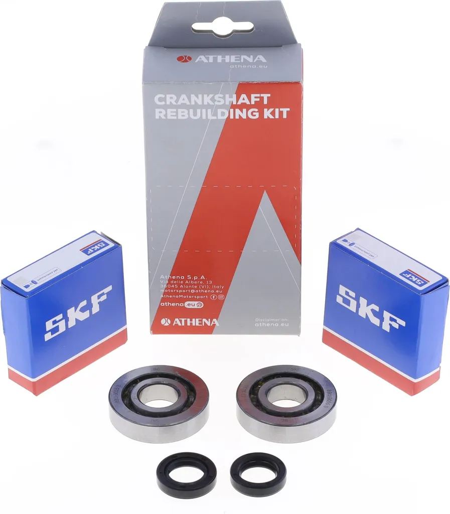 Réfection Bas Moteur avec Roulements Athena SKF pour Gilera et Piaggio