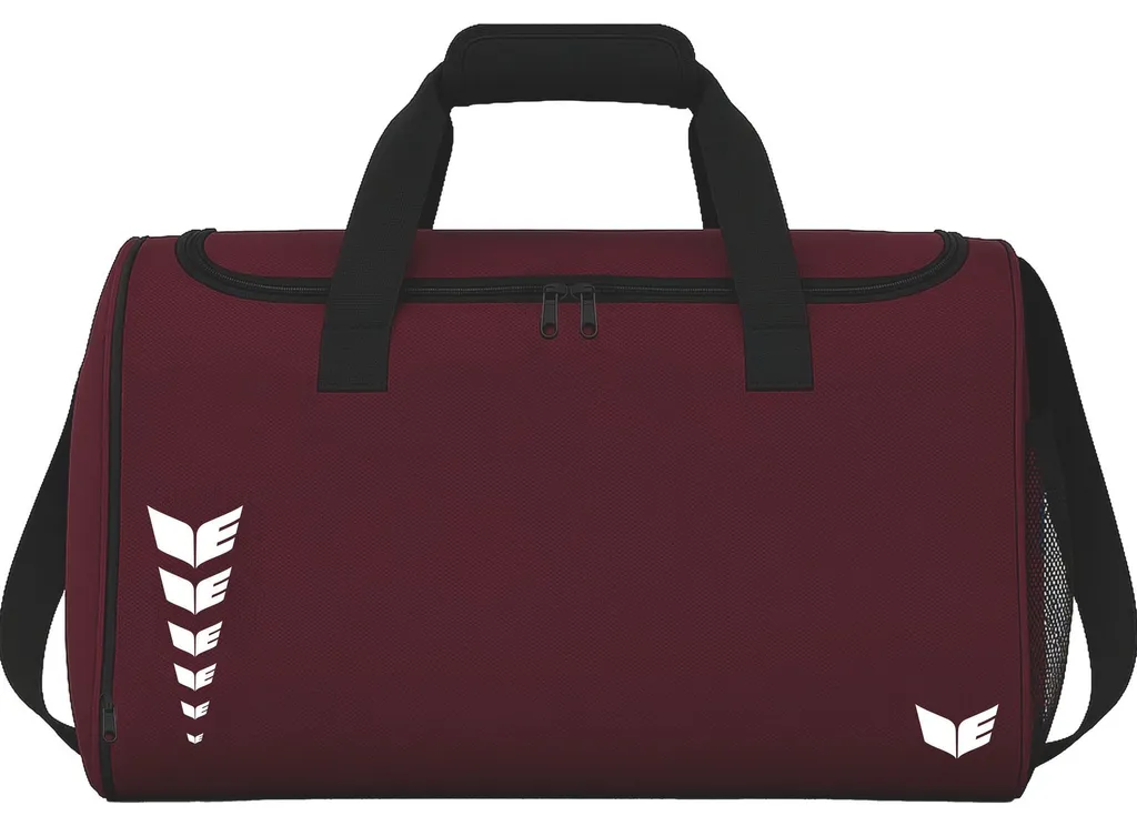 Sac de sport Erima Intro Line Bordeaux moyen format pour entraînement