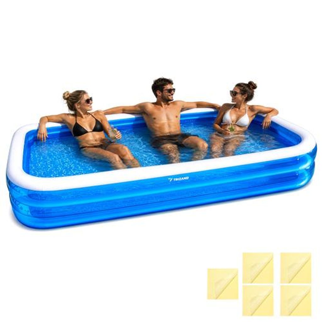 Trizand 27796, aufblasbarer Pool, 305 x 183 x 50 cm Produktbild 