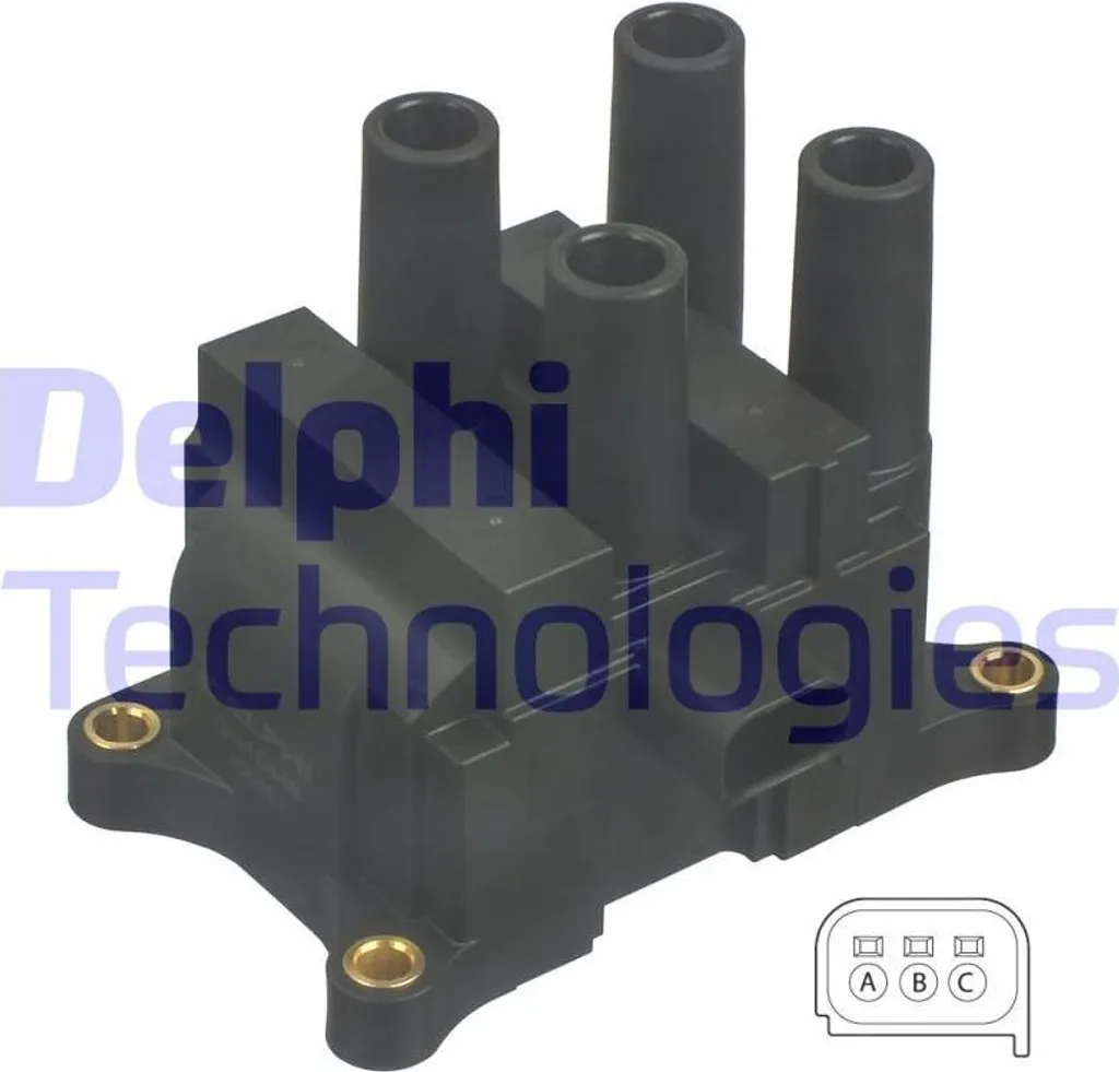 Bobina Accensione Delphi GN10449-12B1 Compatibile Ford Focus Fiesta