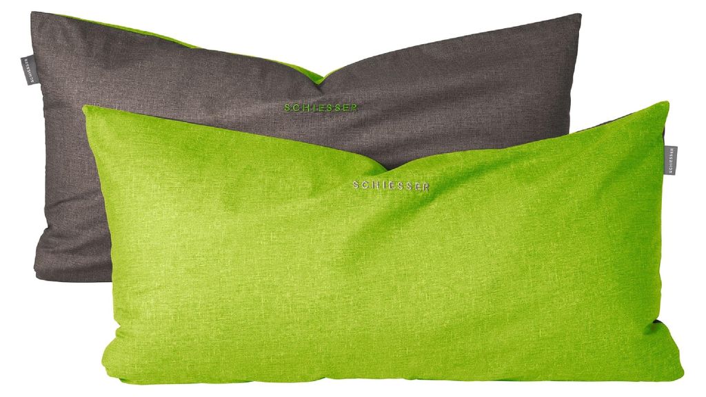 SCHIESSER Kissenhüllenset Doubleface | Zweifarbig | Produktbild 